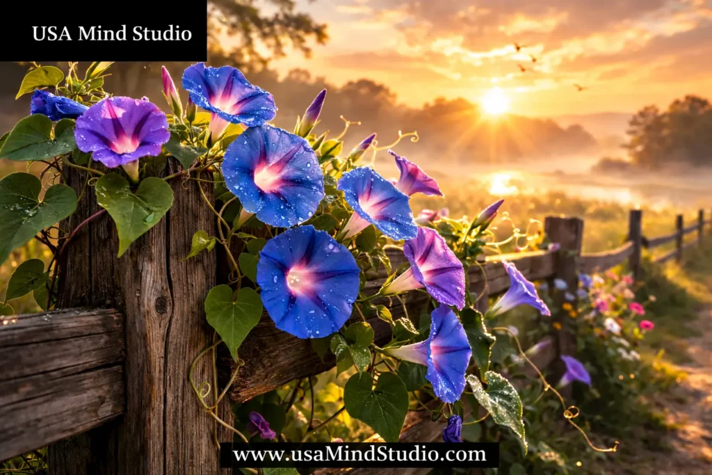 Morning Glory Flower Symbolism, Hope & Good Luck