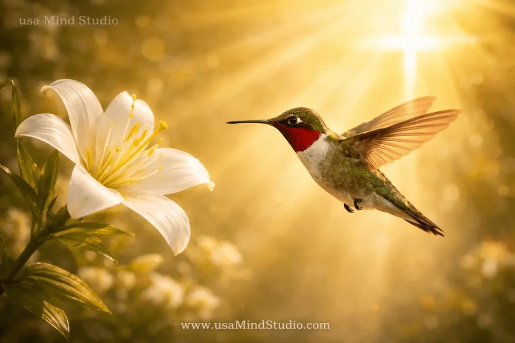 hummingbird symbolism bible christian sign from heaven spiritual meaning loved one messenger peace