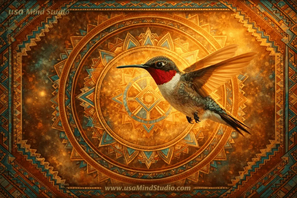 native american symbol hummingbird Cherokee Aztec Hopi Navajo healing spirit messenger warrior reborn